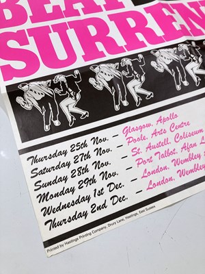 Lot 463 - THE JAM - BEAT SURRENDER 1982 POSTER.