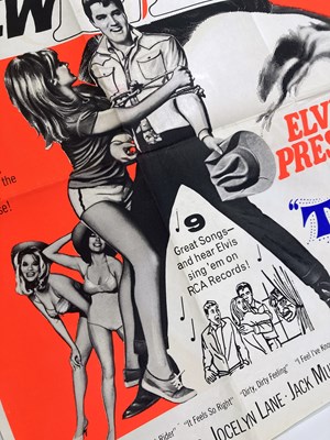 Lot 418 - ELVIS - UK QUAD POSTERS.