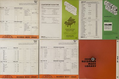 Lot 722 - CAVENDISH/ BRUTON/ CONROY/ KPM - LIBRARY LPs