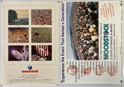 Lot 268 - WOODSTOCK - US ONE SHEET POSTER.