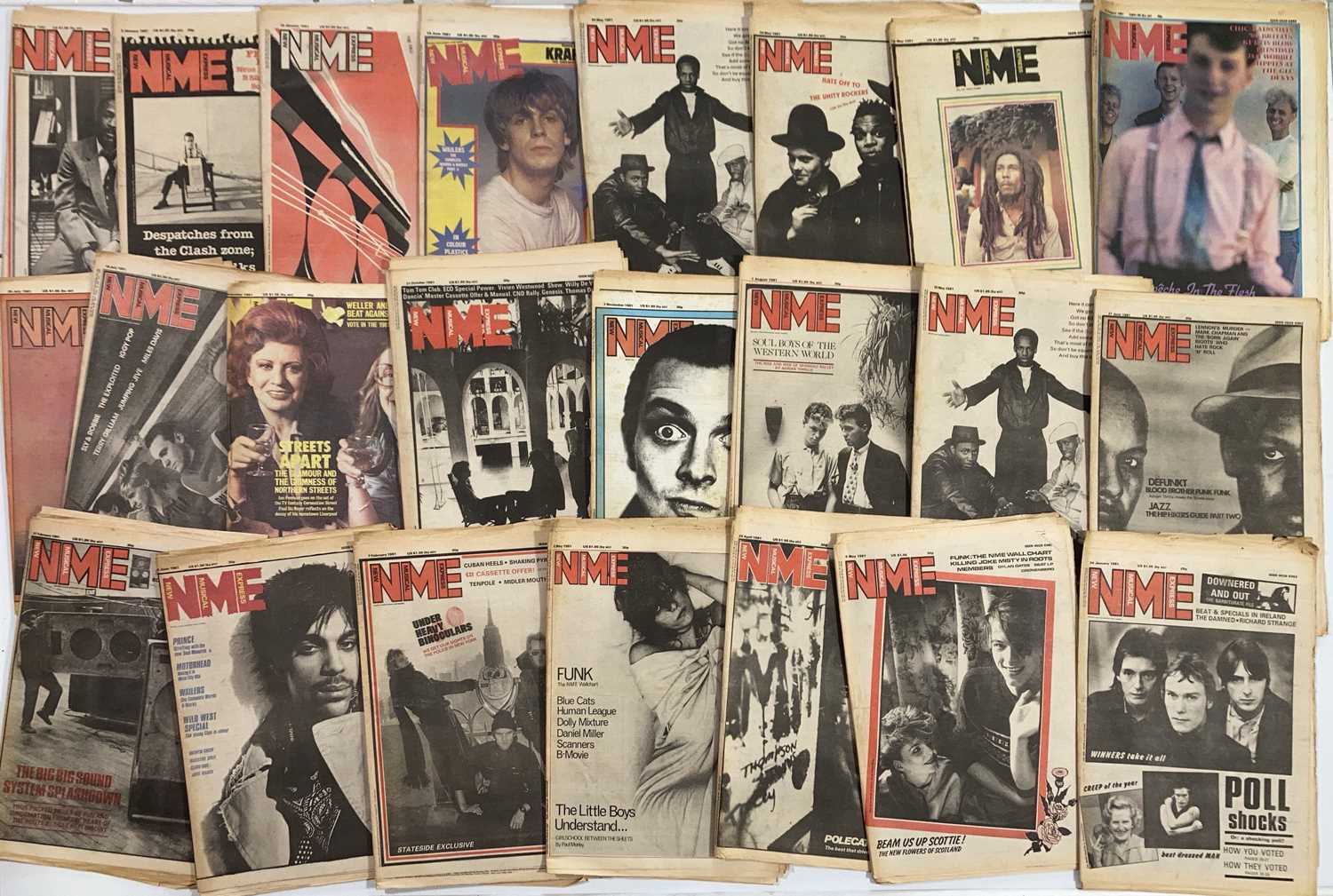 Lot 85 - PUNK ERA NME ARCHIVE - 1975 - 1981.