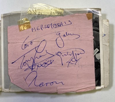 Lot 341 - AUTOGRAPHS INC THE HONEYCOMBS / TREMELOES / 1960S STARS.