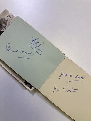Lot 341 - AUTOGRAPHS INC THE HONEYCOMBS / TREMELOES / 1960S STARS.