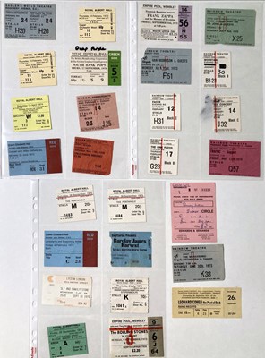 Lot 126 - CLASSIC ROCK - 1970S TICKET ARCHIVE.