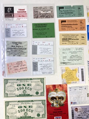 Lot 128 - 1970S EUROPEAN TICKET COLLECTION.