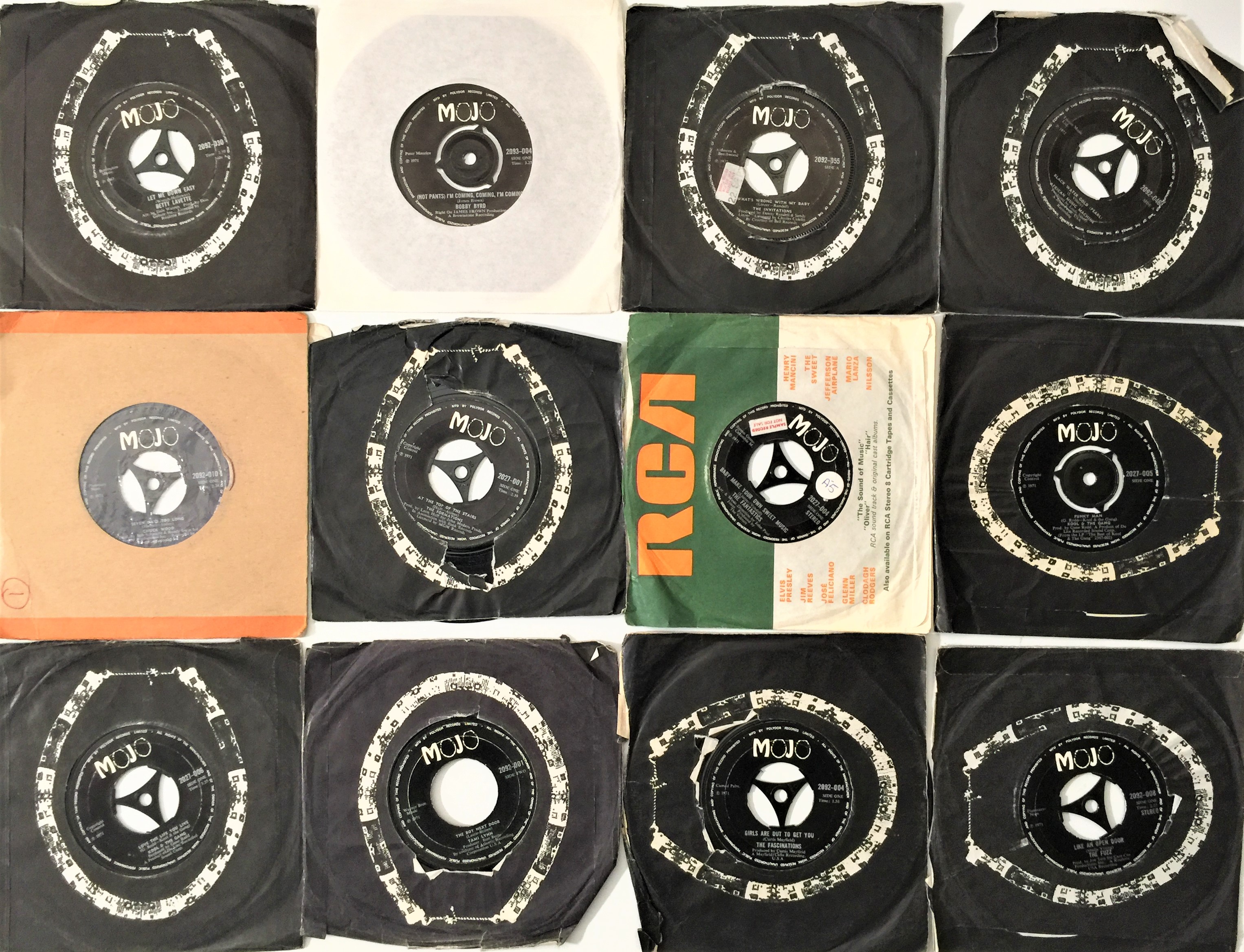 Soul Labels Lot 820 - CLASSIC SOUL / FUNK LABELS (MOJO / INVICTUS