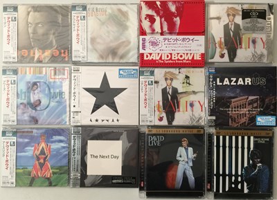 Lot 822 - DAVID BOWIE - JAPANESE CDs + DTS SIGNATURE DVD RELEASES