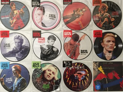 Lot 825 - DAVID BOWIE - 7" PICTURE DISKS / PRIVATE PRESSINGS ARCHIVE