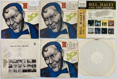 Lot 414 - BILL HALEY SIGNED LPS.