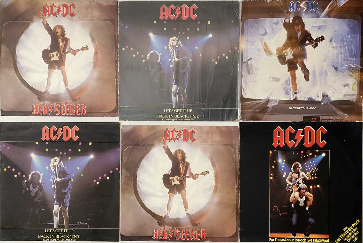 Lot 177 - ACDC - LPs + 12