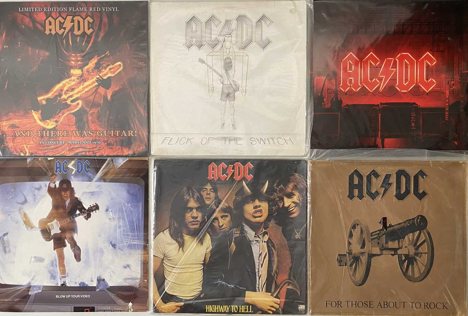 Lot 177 - ACDC - LPs + 12