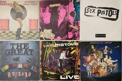 Lot 183 - SEX PISTOLS - LPs / 12" PACK