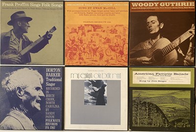 Lot 827 - FOLKWAYS RECORDS - LP COLLECTION