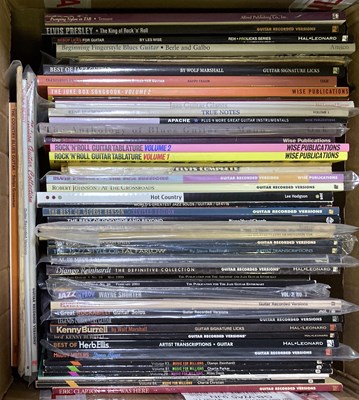 Lot 89 - MUSIC BOOKS - GUITAR TABS.