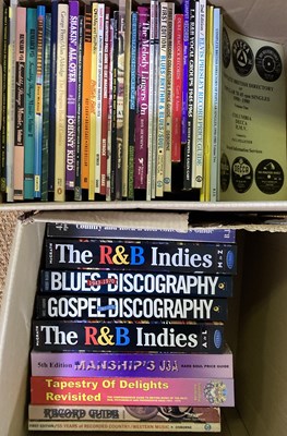 Lot 88 - DISCOGRAPHIES, PRICE GUIDES AND OBSCURE MUSIC HISTORIES.