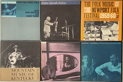 Lot 828 - FOLKWAYS RECORDS - LP COLLECTION