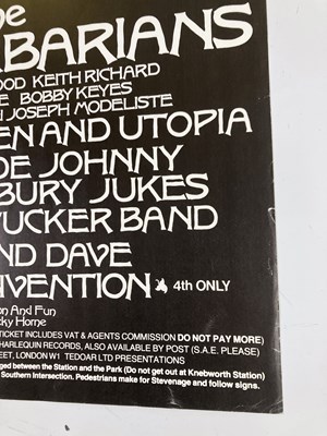 Lot 281 - LED ZEPPELIN KNEBWORTH 1979 POSTER.