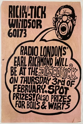 Lot 282 - RICKY TICK POSTERS INC GENO WASHINGTON