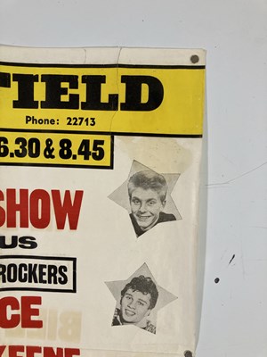 Lot 323 - 1960 - A 'ROCK 'N TRAD SHOW' POSTER - BILLY FURY / JOE BROWN AND OTHERS.