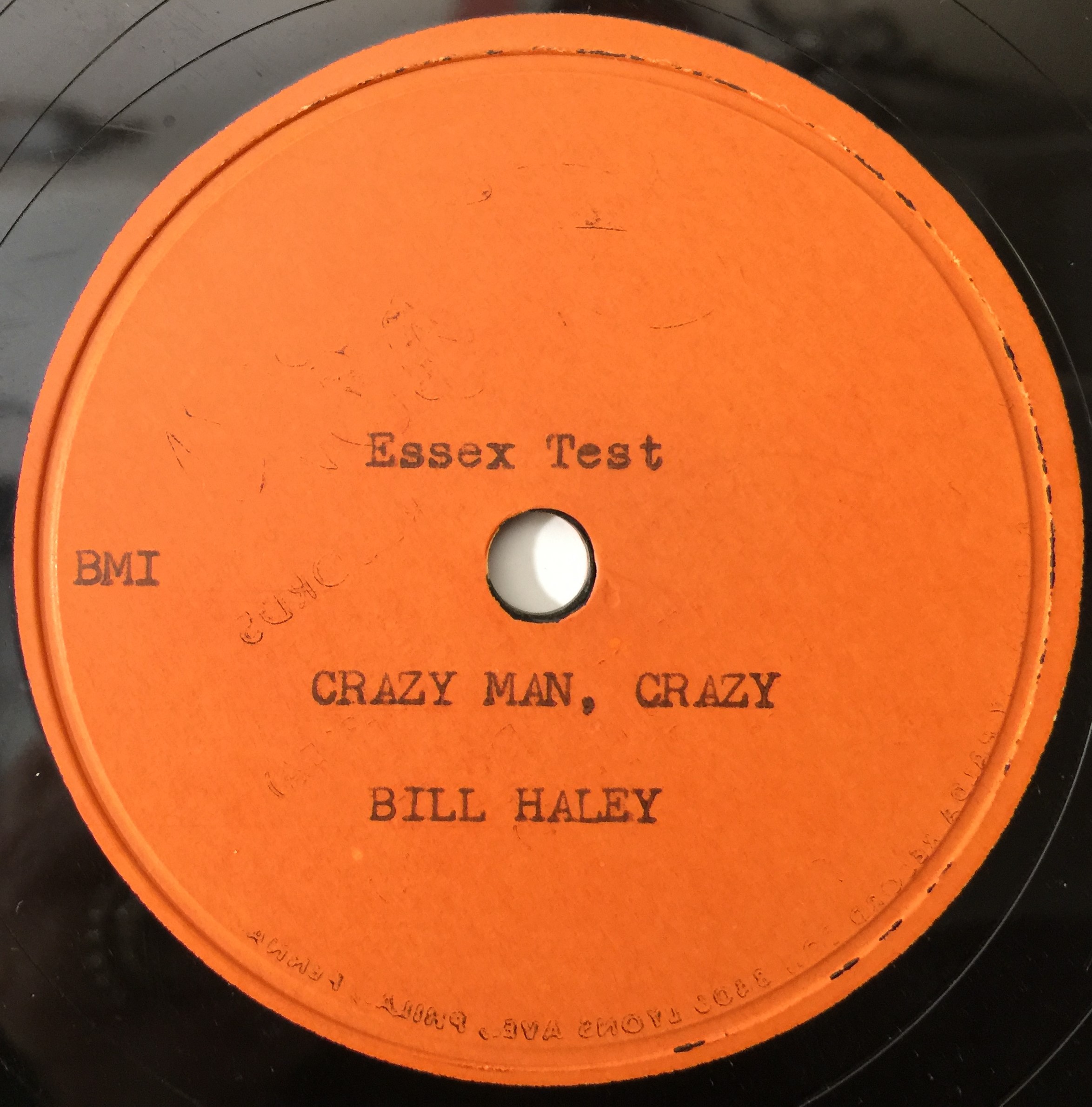 Lot 655 - BILL HALEY - CRAZY MAN, CRAZY - ORIGINAL US