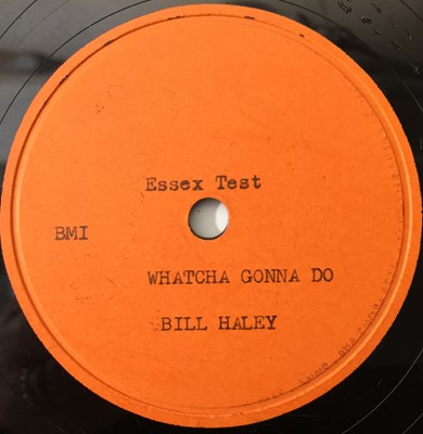 Lot 655 - BILL HALEY - CRAZY MAN, CRAZY - ORIGINAL US ESSEX 10" 78RPM TEST PRESSING