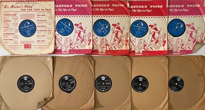 Lot 662 - ELVIS PRESLEY - UK 10" 78RPM RECORDINGS