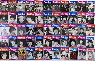 Lot 512 - BEATLES MONTHLY MAGAZINE  -ISSUES 1 - 77.