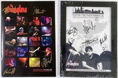 Lot 344 - THE STRANGLERS - SIGNED ITEMS.