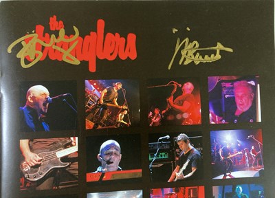 Lot 344 - THE STRANGLERS - SIGNED ITEMS.