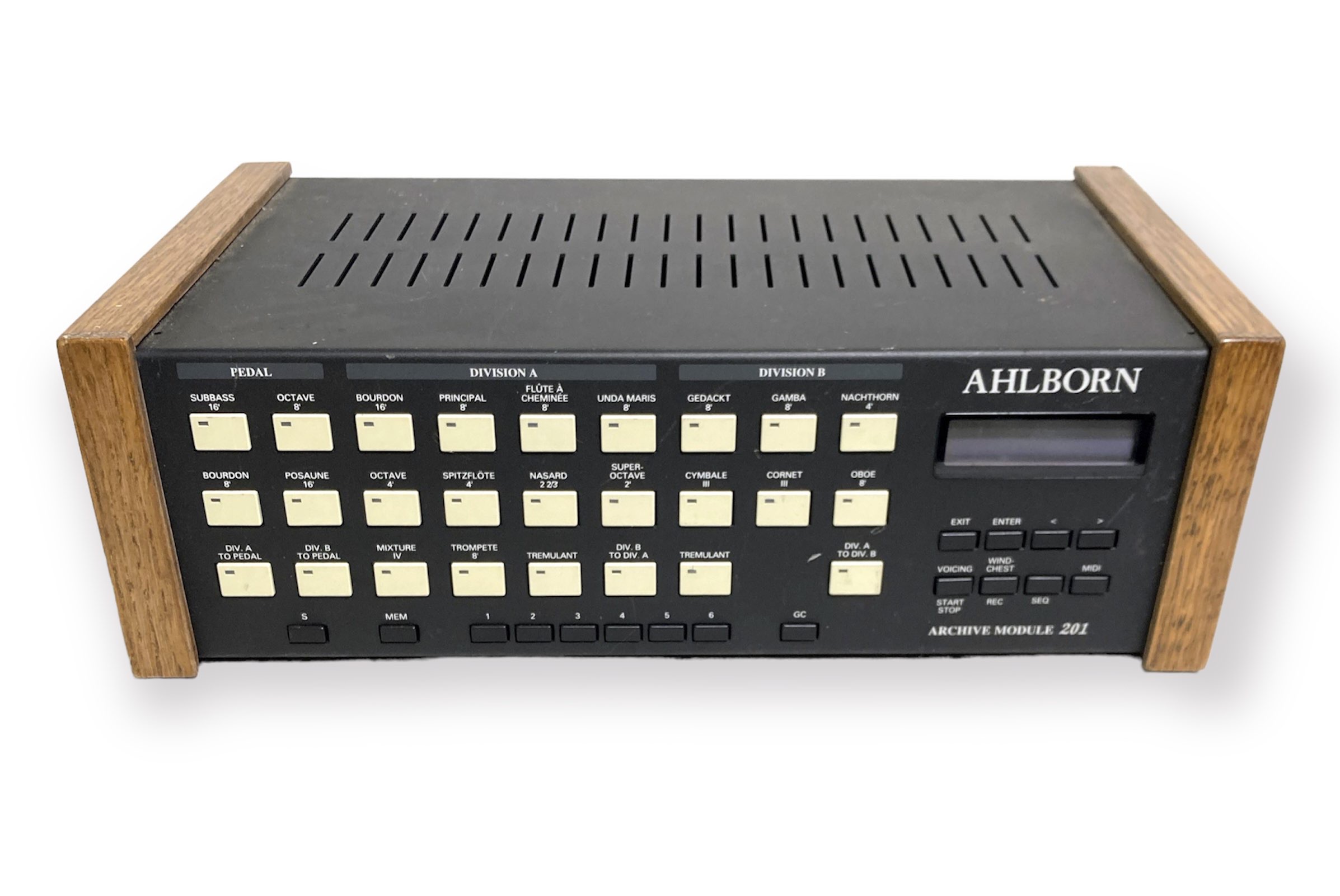 Lot 15 - AHLBORN ARCHIVE 201 ORGAN MODULE.