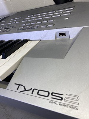 Lot 1 - YAMAHA TYROS KEYBOARDS.