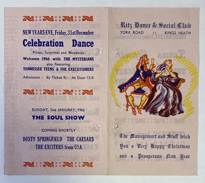 Lot 345 - THE BIRDS - 1960S EPHEMERA TO INCLUDE SIGNED RONNIE WOOD.