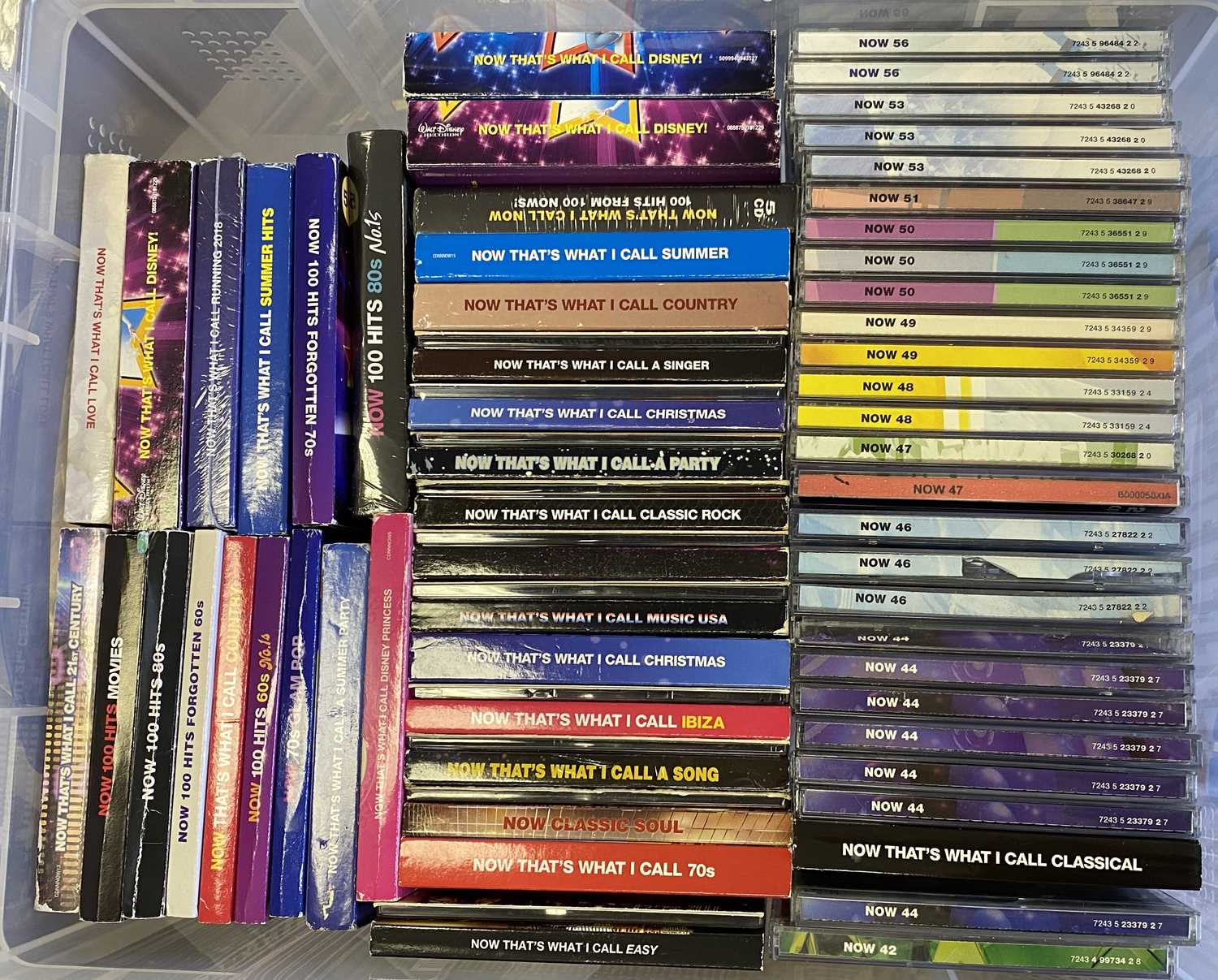 Lot 849 - NOW! - CDs / CASSETTES COLLECTION