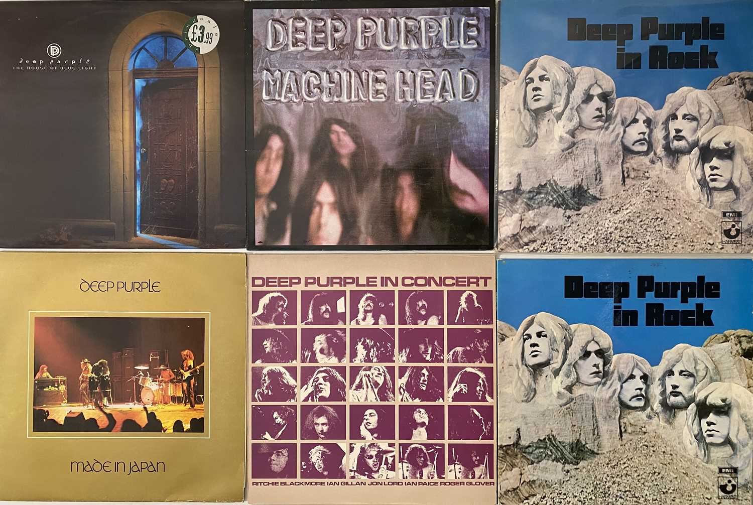 Lot 774 - DEEP PURPLE AND RELATED - LPs