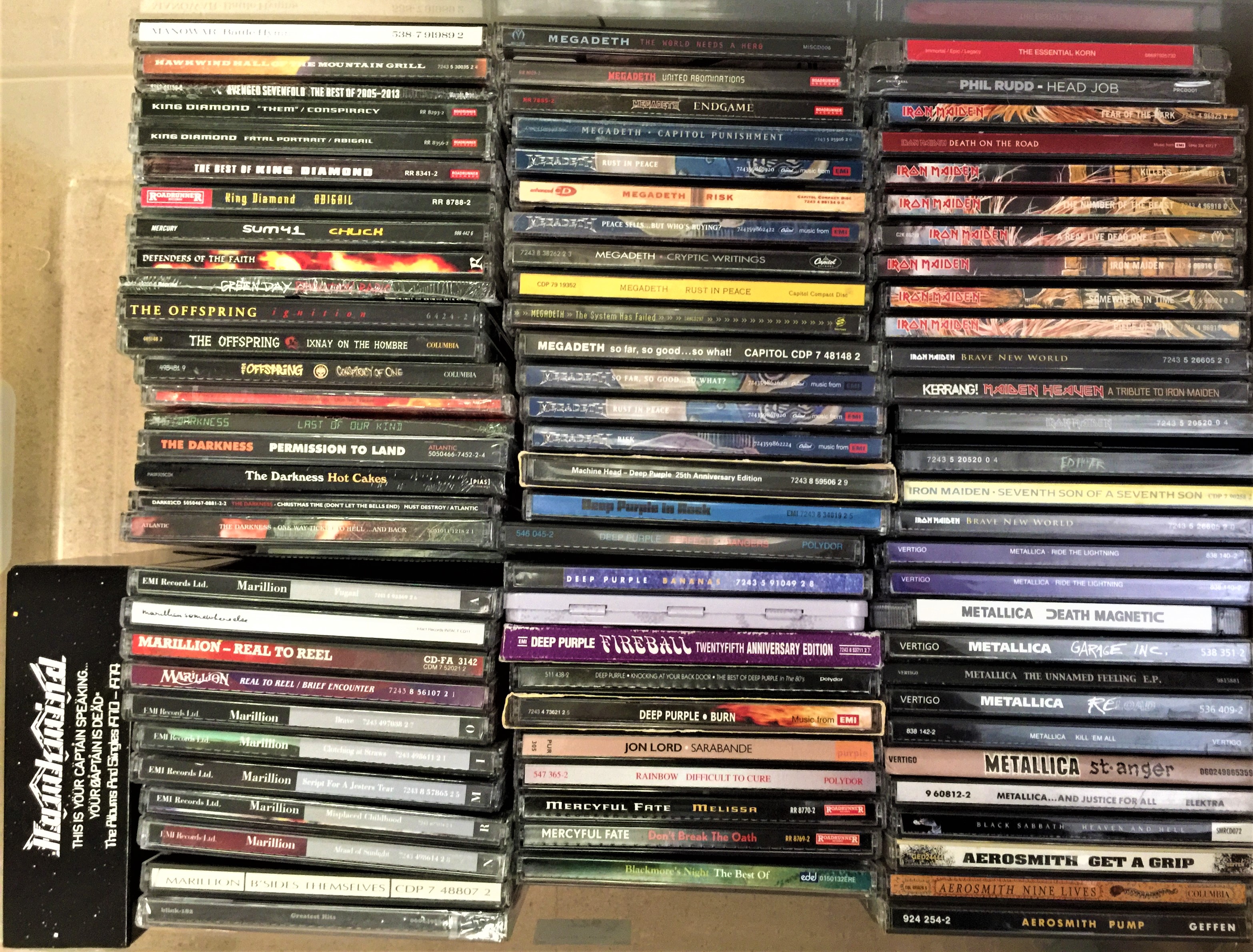 Lot 776 - HEAVY ROCK/ METAL/ INDIE/ ALT - CD