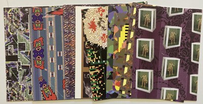 Lot 214 - DAVID BOWIE AND BRIAN ENO SIGNED 1994 POSTCARD SET