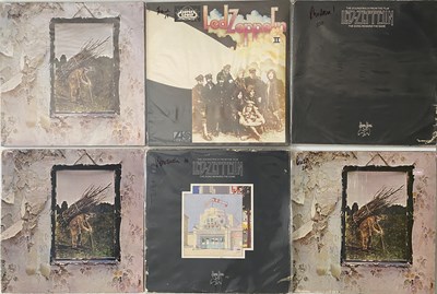 Lot 912 - LED ZEPPELIN/ HEAVY ROCK - LPs/ 7" PACK