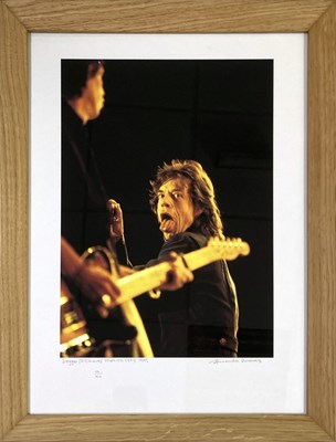 Lot 469 - THE ROLLING STONES - LIMITED EDITION PHOTOGRAPH.
