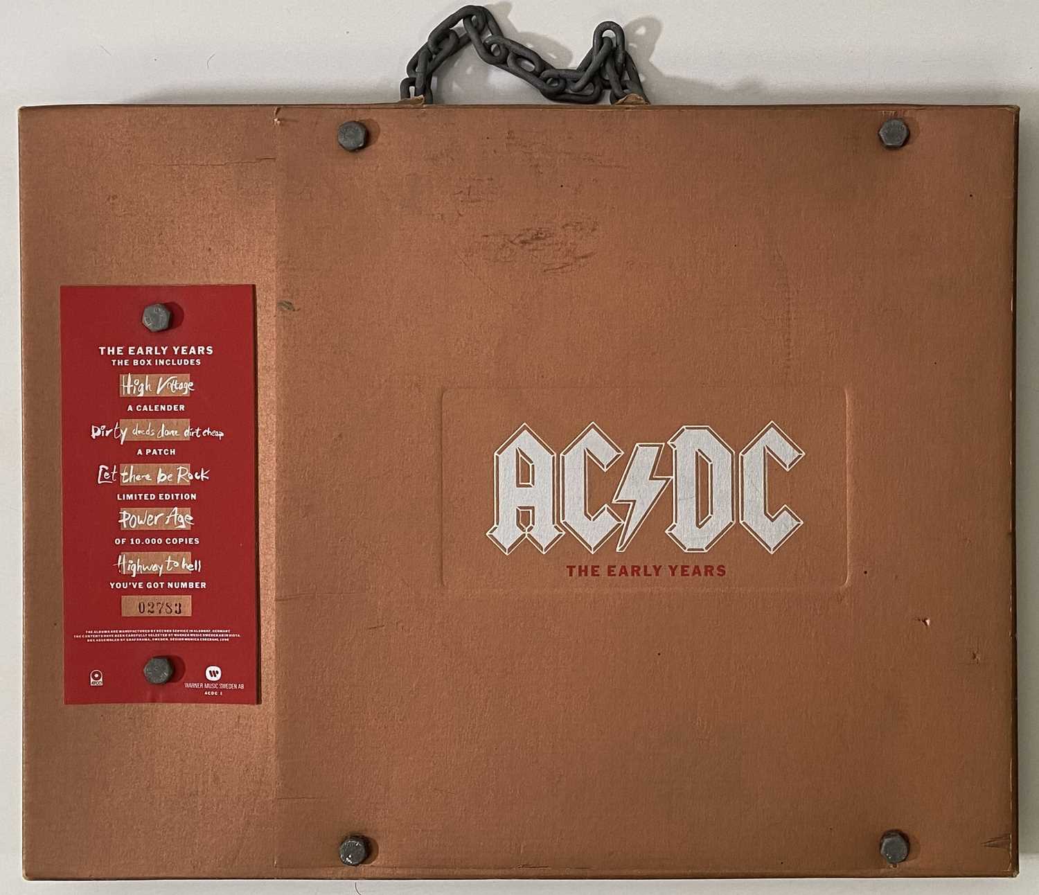 Lot 10 - AC/DC - THE EARLY YEARS LP BOX SET (LIMITED