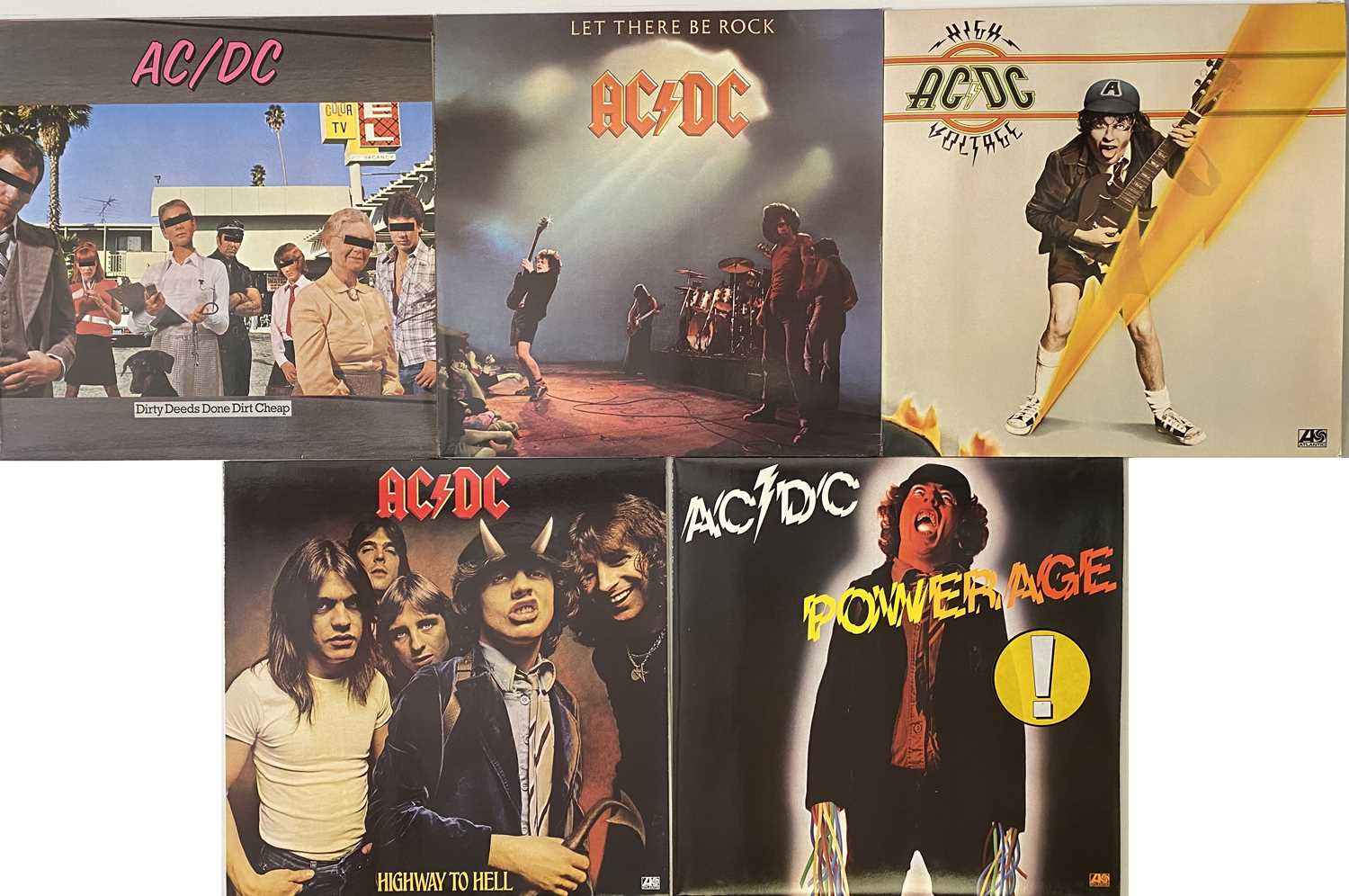 Lot 10 - AC/DC - THE EARLY YEARS LP BOX SET (LIMITED