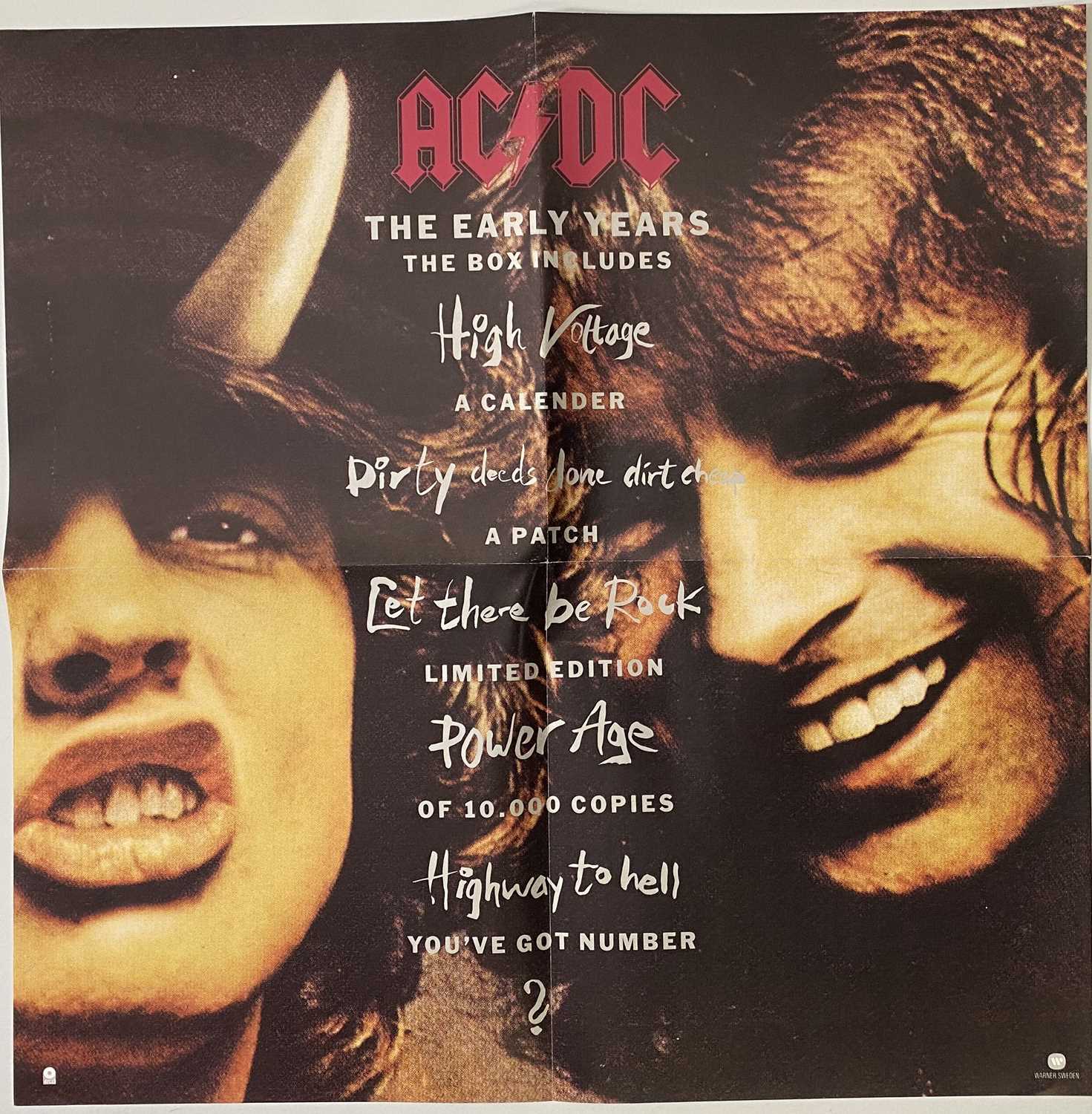 Lot 10 - AC/DC - THE EARLY YEARS LP BOX SET (LIMITED
