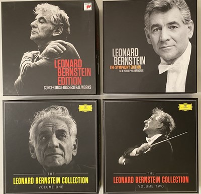 Lot 16 - LEONARD BERNSTEIN - CLASSICAL CD BOX SETS