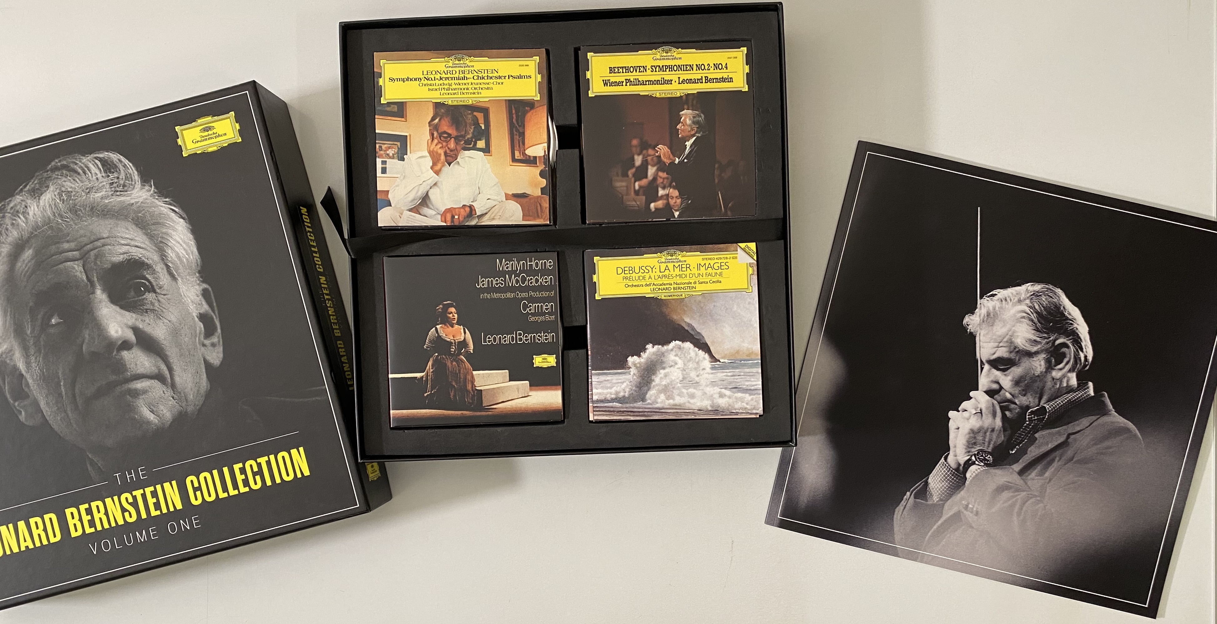 Lot 16 - LEONARD BERNSTEIN - CLASSICAL CD BOX SETS