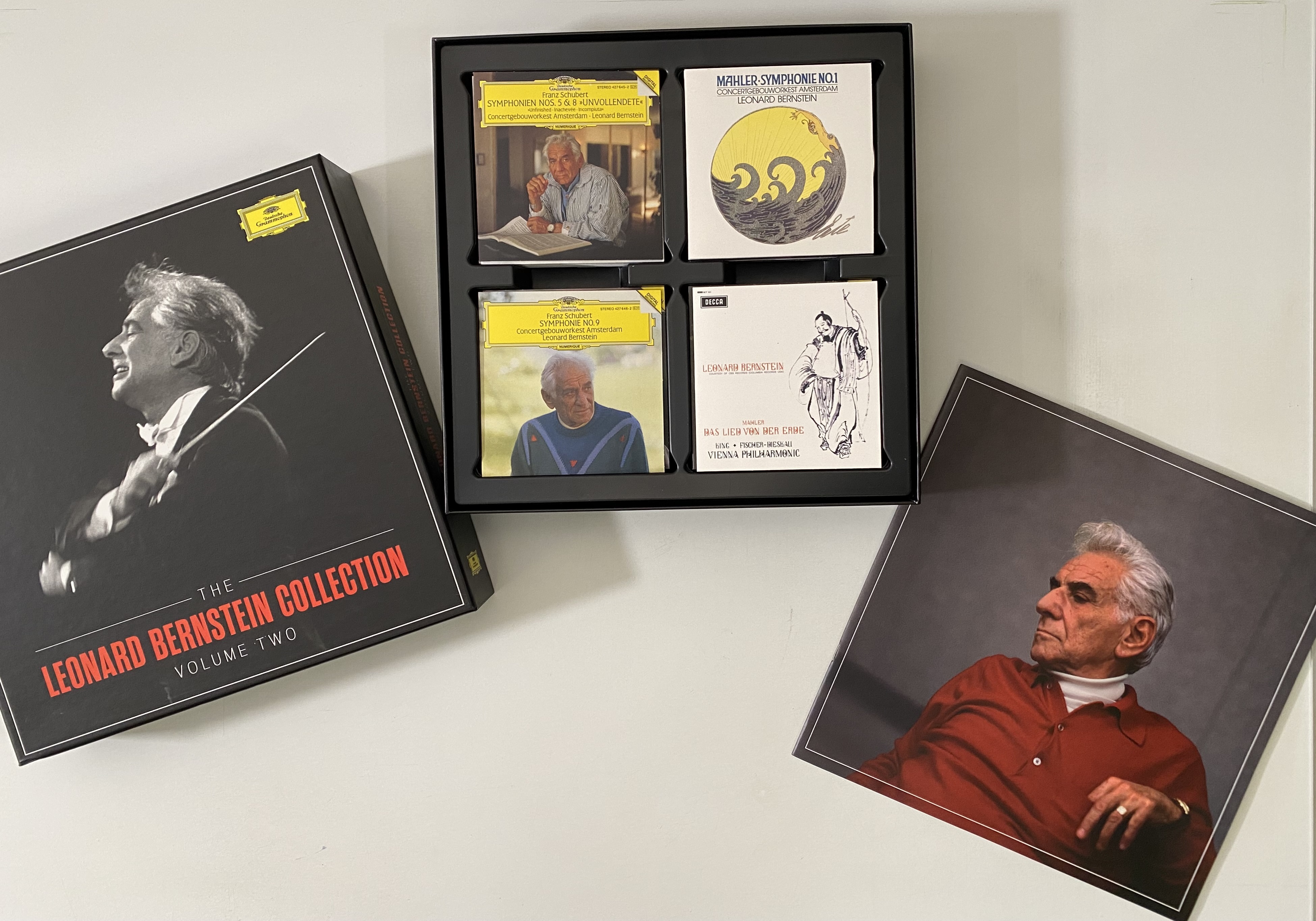 Lot 16 - LEONARD BERNSTEIN - CLASSICAL CD BOX SETS