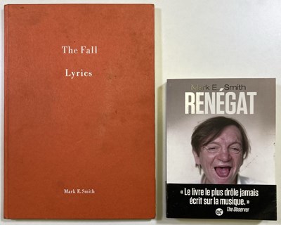 Lot 414 - MARK E. SMITH / THE FALL - BOOKS FROM MARK'S COLLECTION.