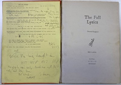 Lot 414 - MARK E. SMITH / THE FALL - BOOKS FROM MARK'S COLLECTION.