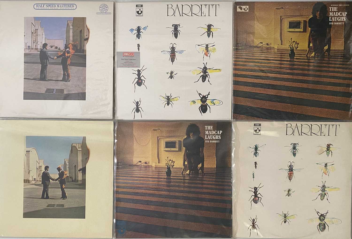 Lot 917 - SYD BARRETT/ PINK FLOYD - LP PACK