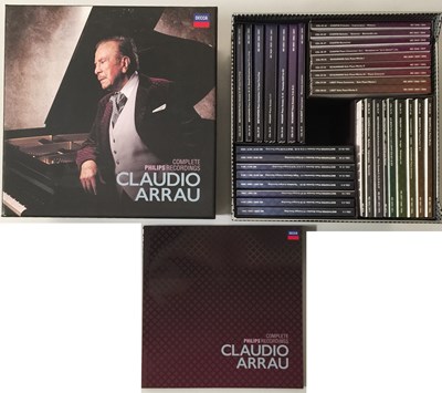 Lot 20 - CLAUDIO ARRAU - COMPLETE PHILIPS RECORDINGS CD BOX SET (80 CD SET - 483 2984)