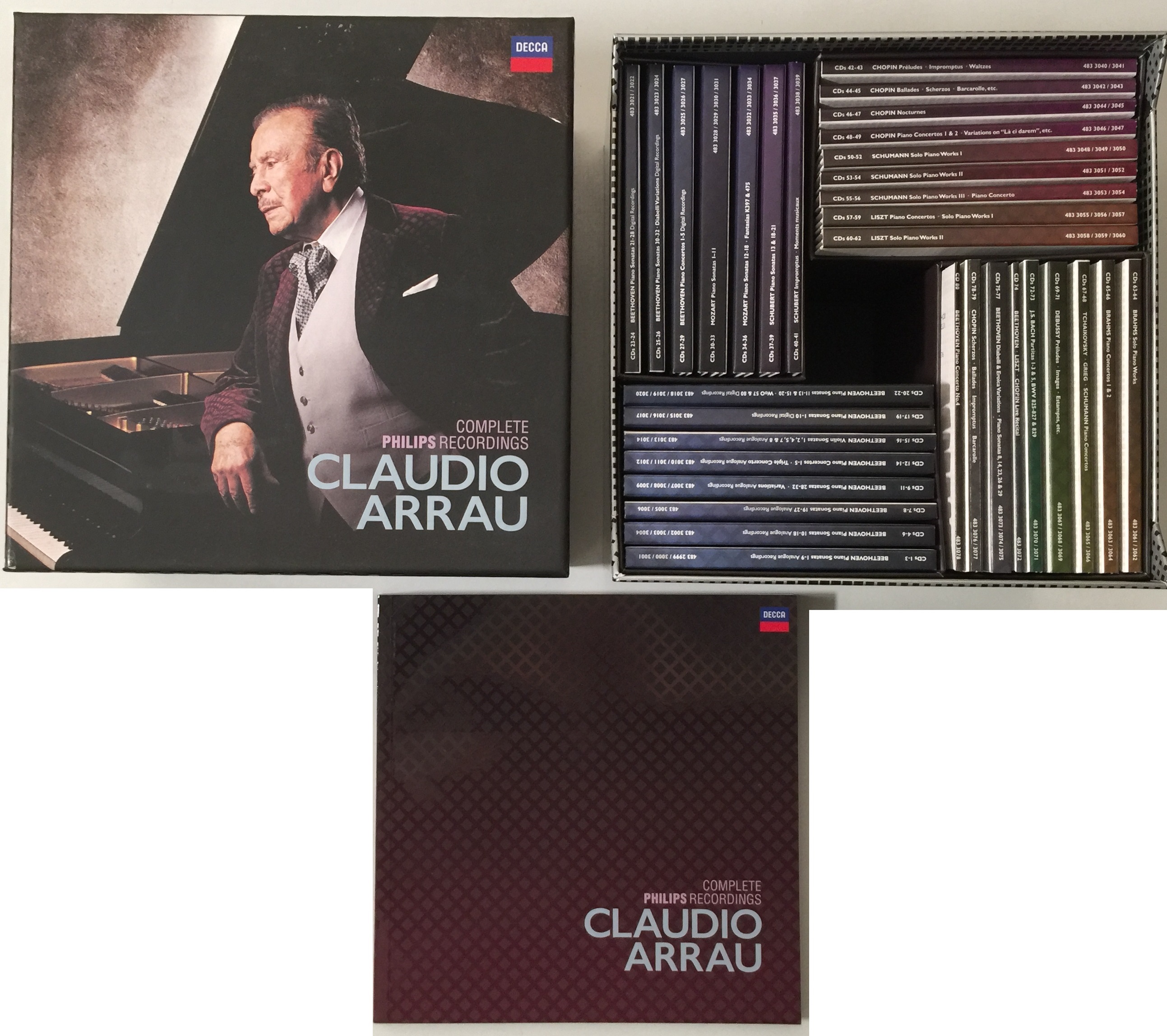 Lot 20 - CLAUDIO ARRAU - COMPLETE PHILIPS RECORDINGS