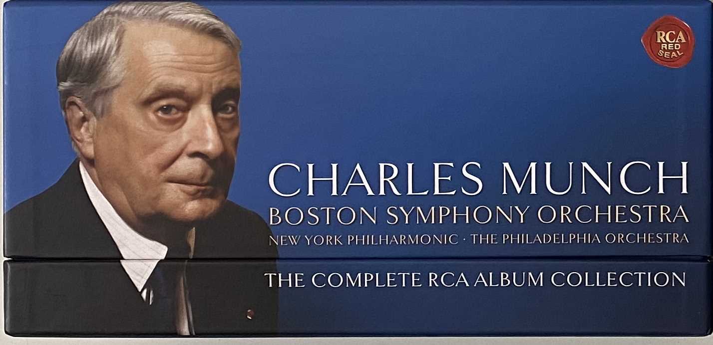 Lot 22 - CHARLES MUNCH - THE COMPLETE RCA ALBUM COLLECTION CD BOX SET (86 CD SET - 88875169792)